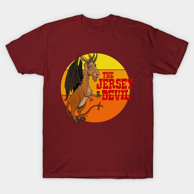 The Jersey Devil (Wawa) T-Shirt by mcillustrator